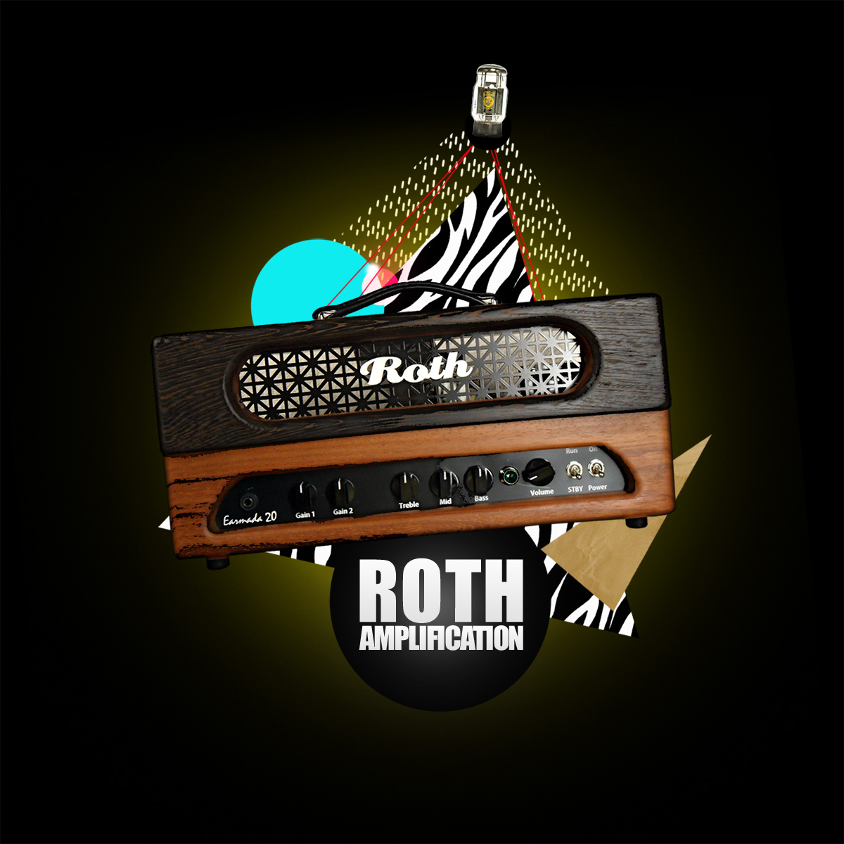 Design de T-shirt par BlackLaboratory pour Roth Amplifiers | Design #611721
