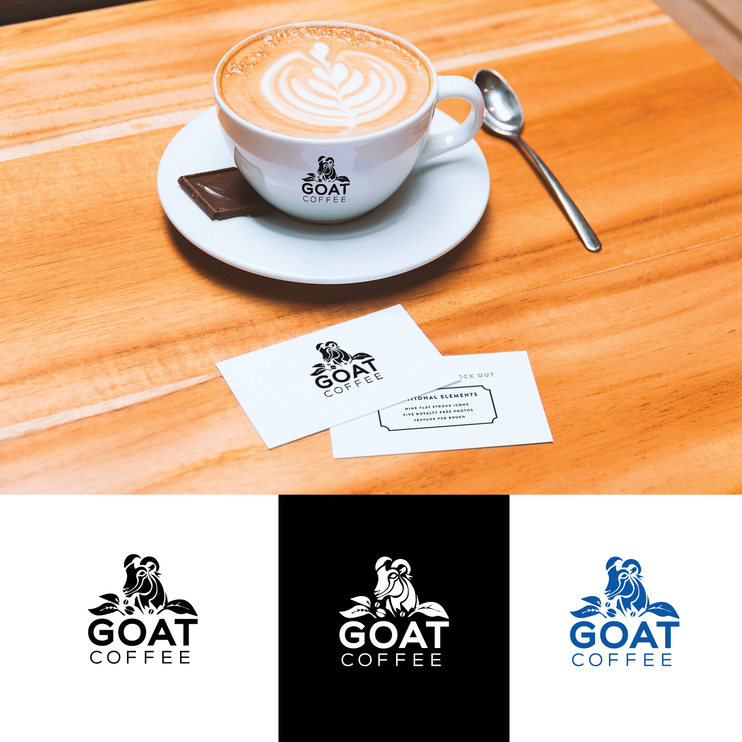 Logo Design by solidinto for Goat Coffee, LLC | Design #16296513