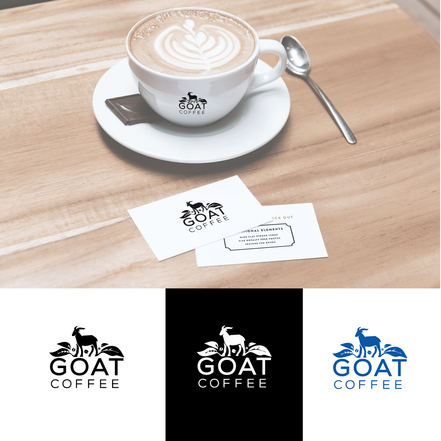 Logo Design by solidinto for Goat Coffee, LLC | Design #16296514