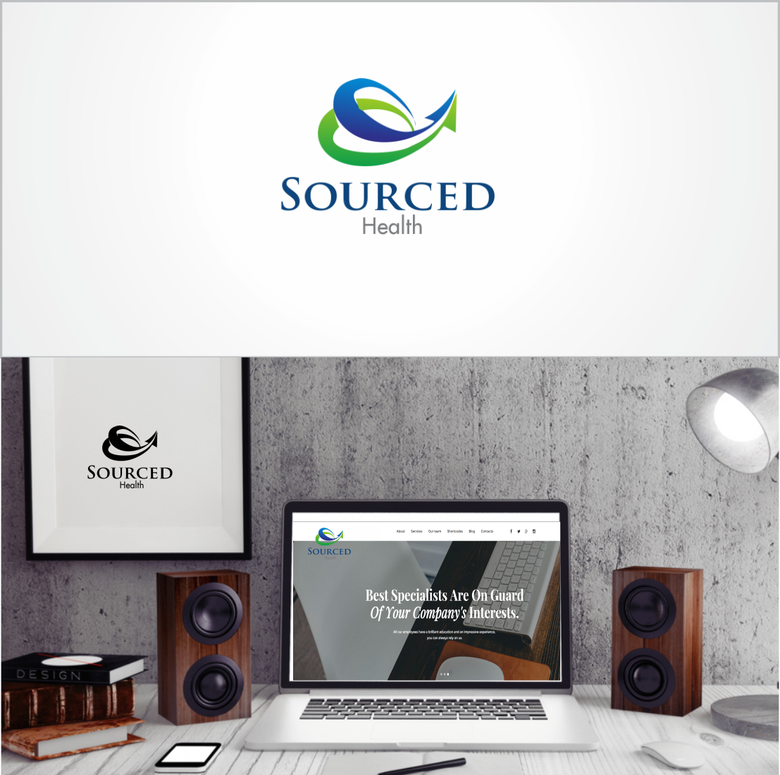 Logo-Design von Behave 2 für Sourced Health | Design #16197880