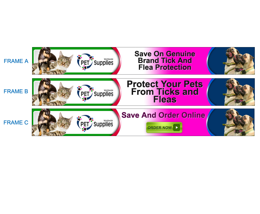 Banner Ad Design by DesignXyz for Worldwide Pet Supplies | Design #2672751
