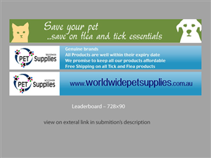 Design de Bannière  par Jozbel pour Worldwide Pet Supplies | Design : #2654998