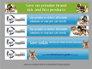 Design de Bannière  par Jozbel pour Worldwide Pet Supplies | Design : #2659214