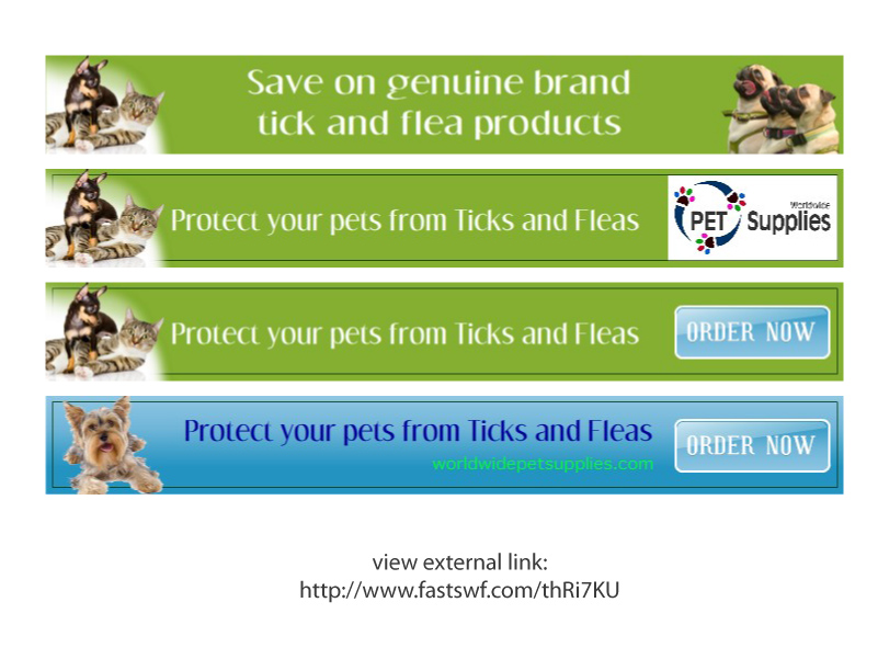Banner Ad Design by Jozbel for Worldwide Pet Supplies | Design #2665839