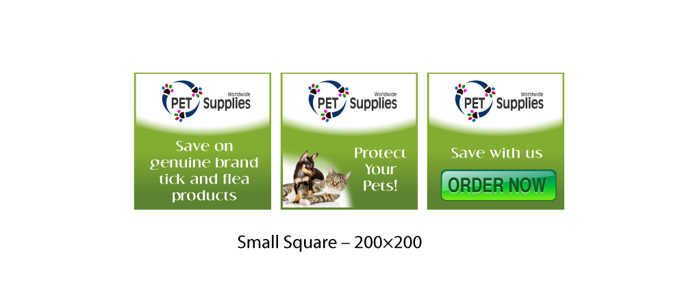 Banner Ad Design by Jozbel for Worldwide Pet Supplies | Design #2669011