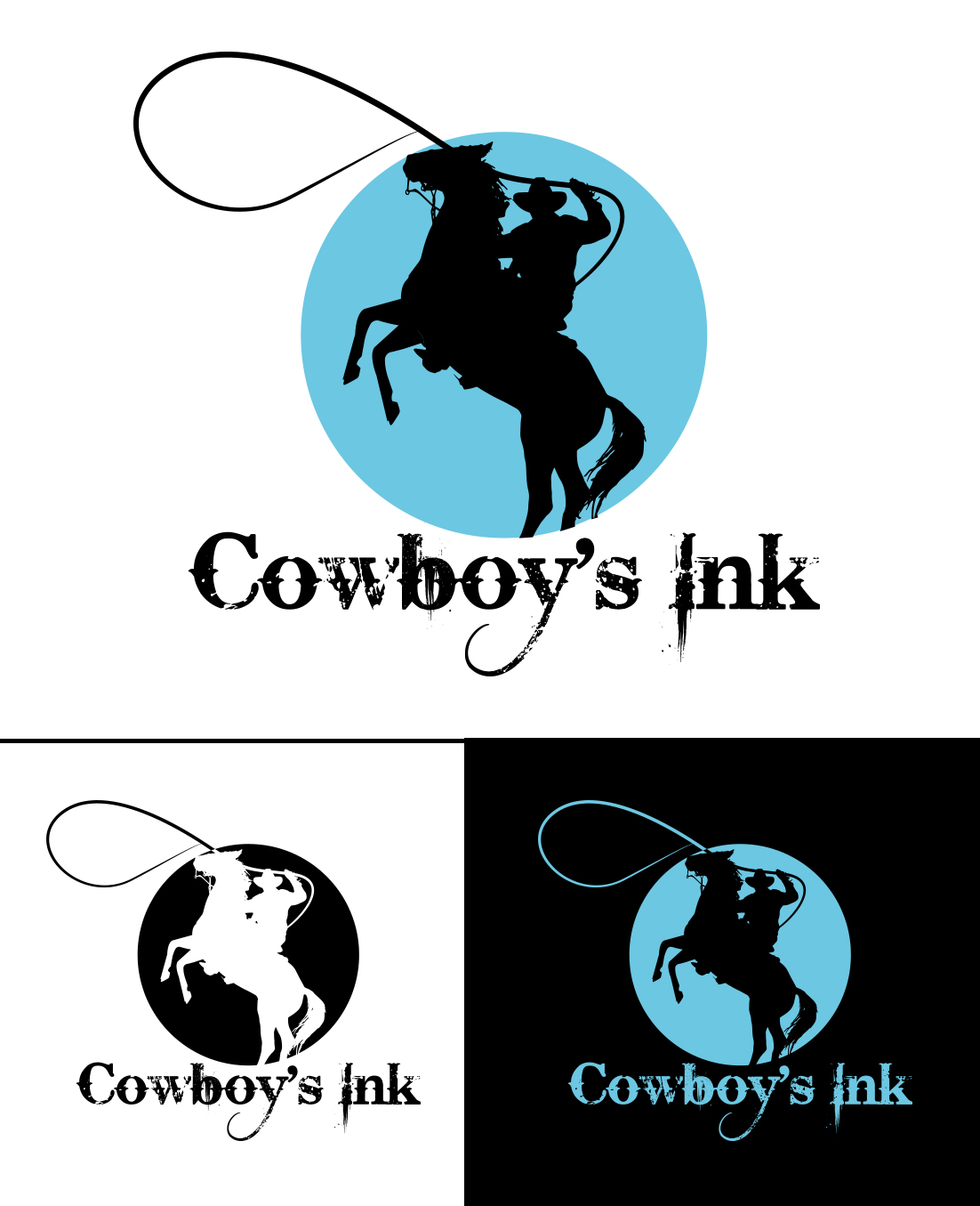 Cowboy's Ink. It is for a Western Wear Company. | 47 Logo Designs for I ...