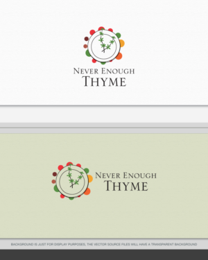 Never Enough Thyme  | Logo Design by AD-X