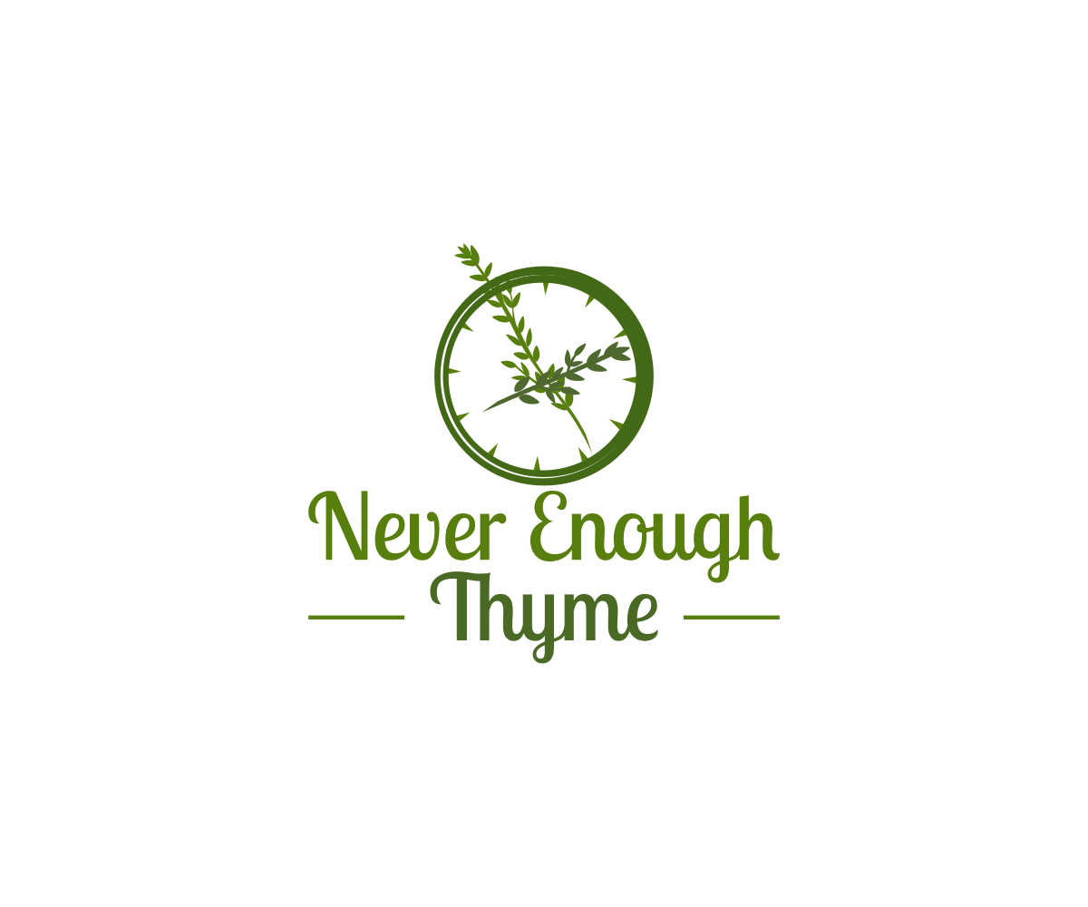 Logo Design by design.bb for Never Enough Thyme | Design #16351359