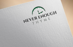 Diseño de Logo por A S design @ para Never Enough Thyme | Diseño: #16225798