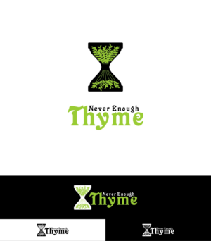 Logo Design by bojboga for Never Enough Thyme | Design: #16306458