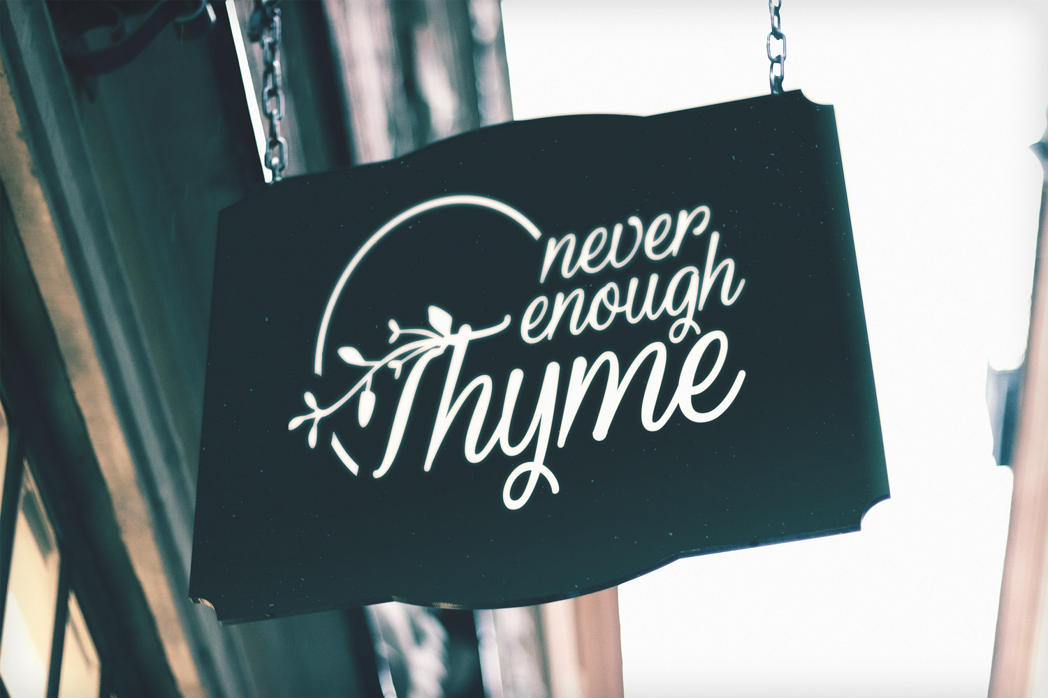 Logo Design by RGreenspan for Never Enough Thyme | Design #16363864
