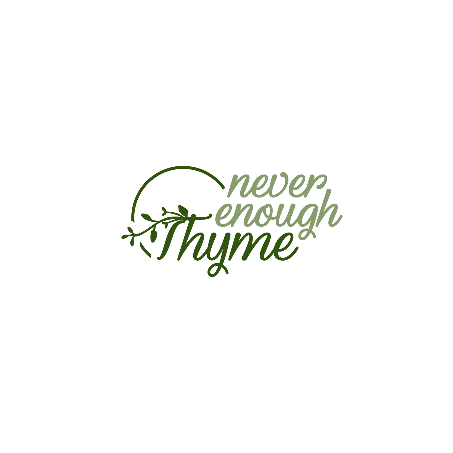 Design de Logo par RGreenspan pour Never Enough Thyme | Design #16534322