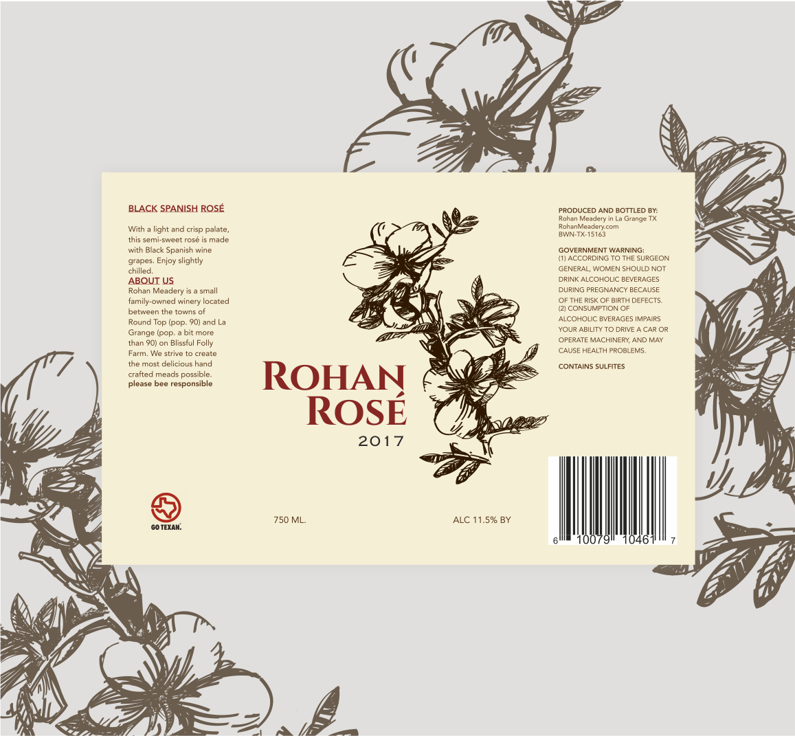Design Étiquette par *mary pour Rohan Meadery | Design #16221632