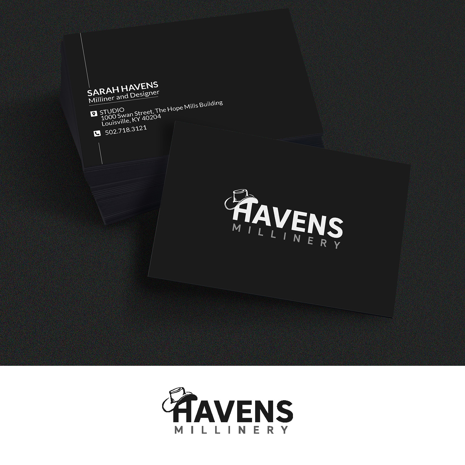 Logo Design by Brandcrate for Sarah Havens Millinery | Design #16205108
