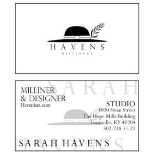 Design de Logo par andreasam pour Sarah Havens Millinery | Design : #16214340
