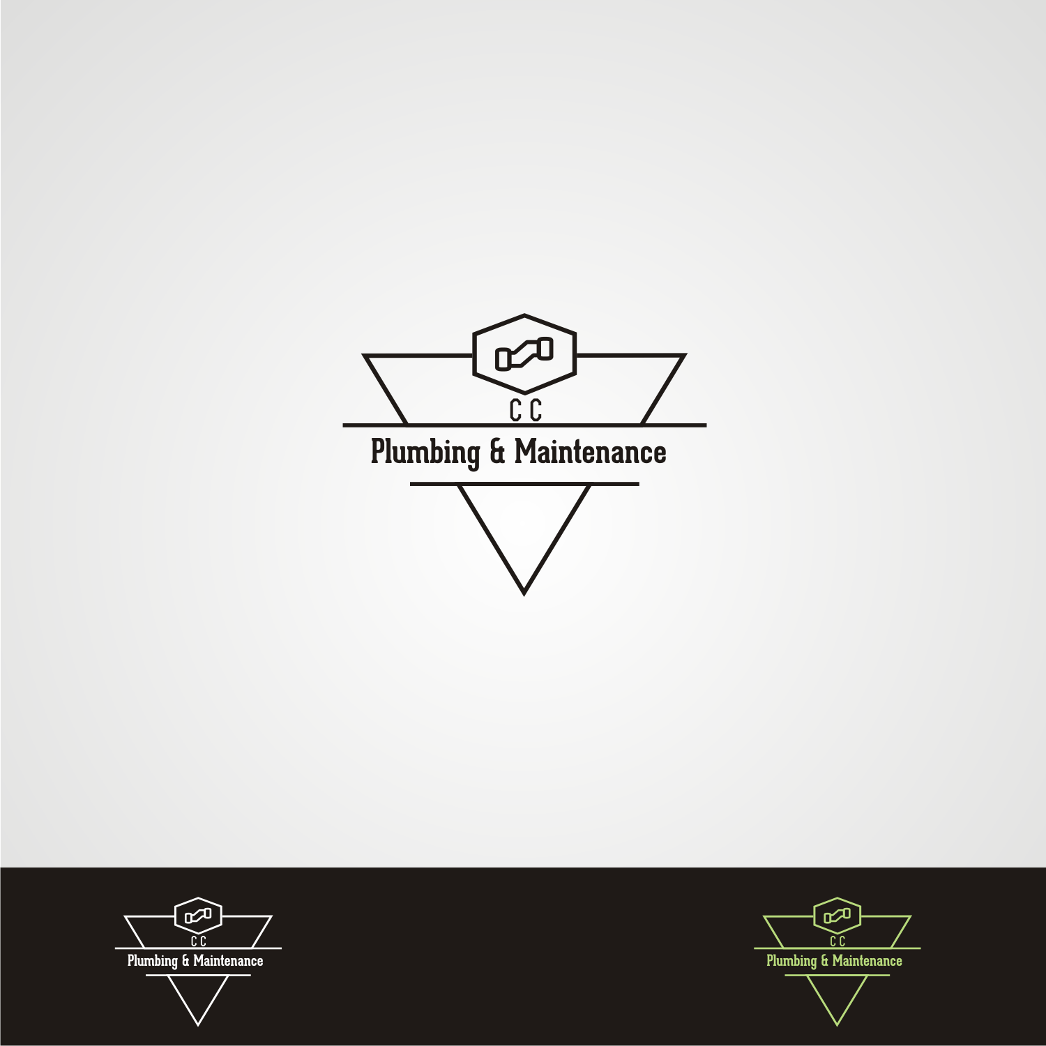 Logo Design by Zk design for cc plumbing and maintenance  | Design #16232271