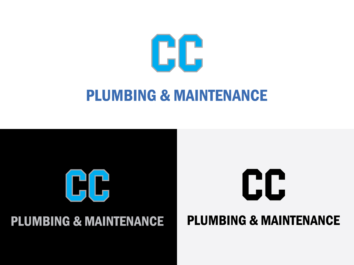 Logo Design by Mamata 3 for cc plumbing and maintenance  | Design #16314760