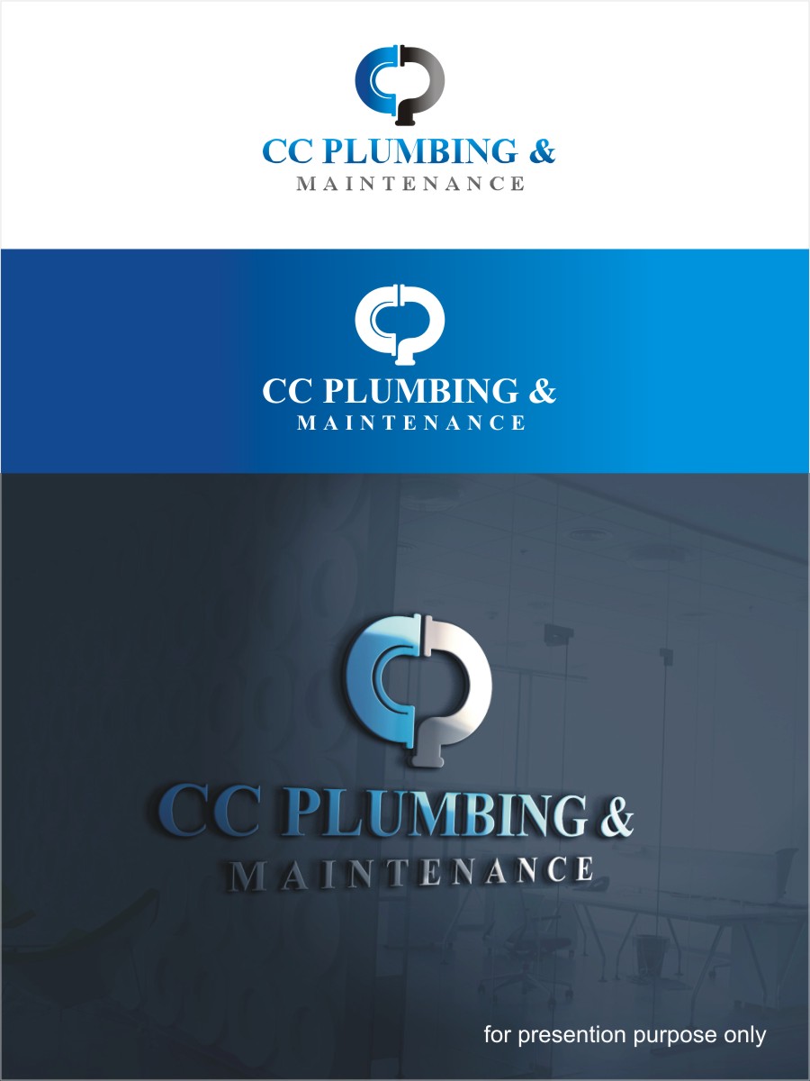Logo Design by beingsushmasingh for cc plumbing and maintenance  | Design #16256050