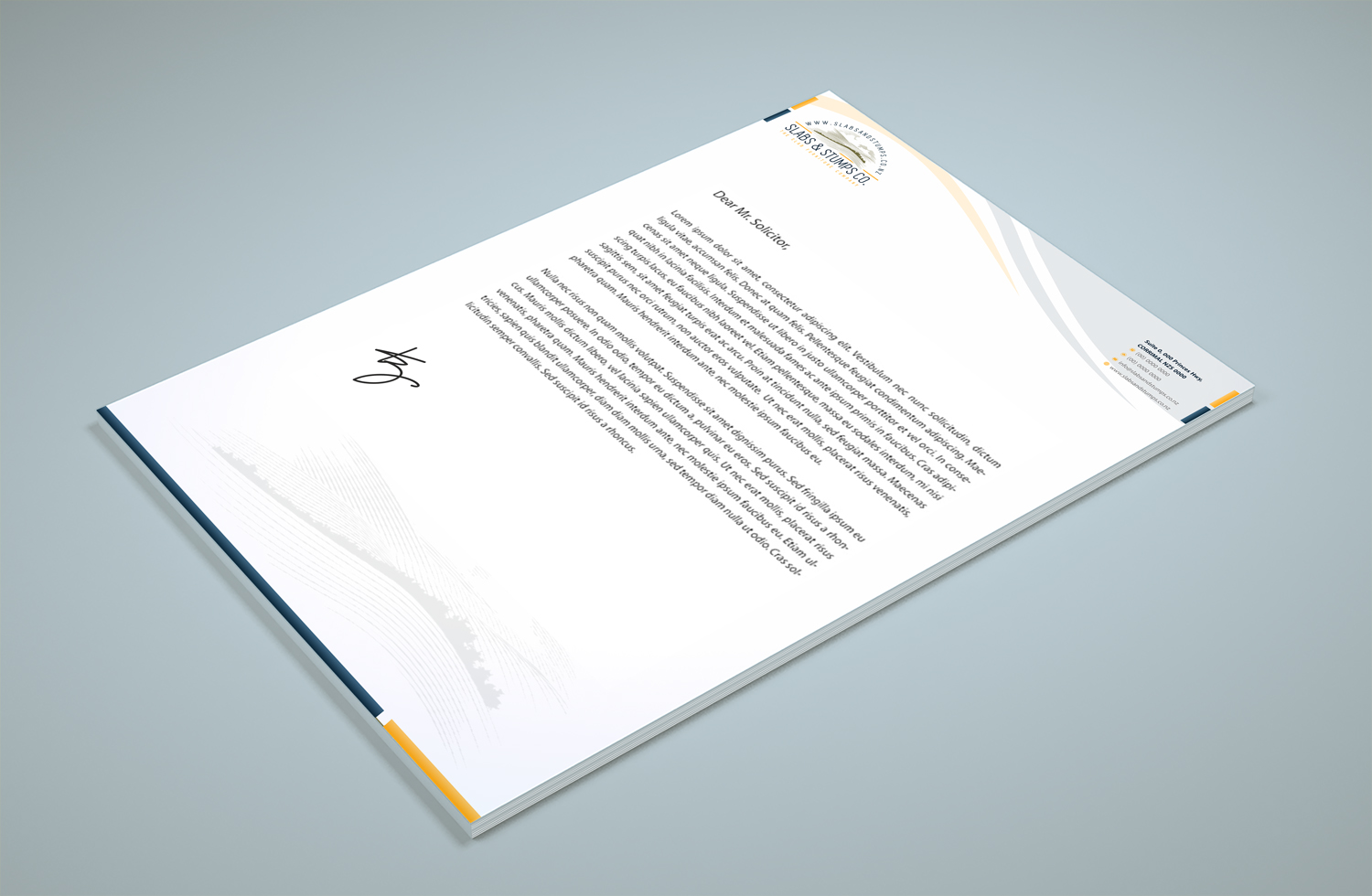 Stationery Design by Petter Goms for this project | Design #16207017