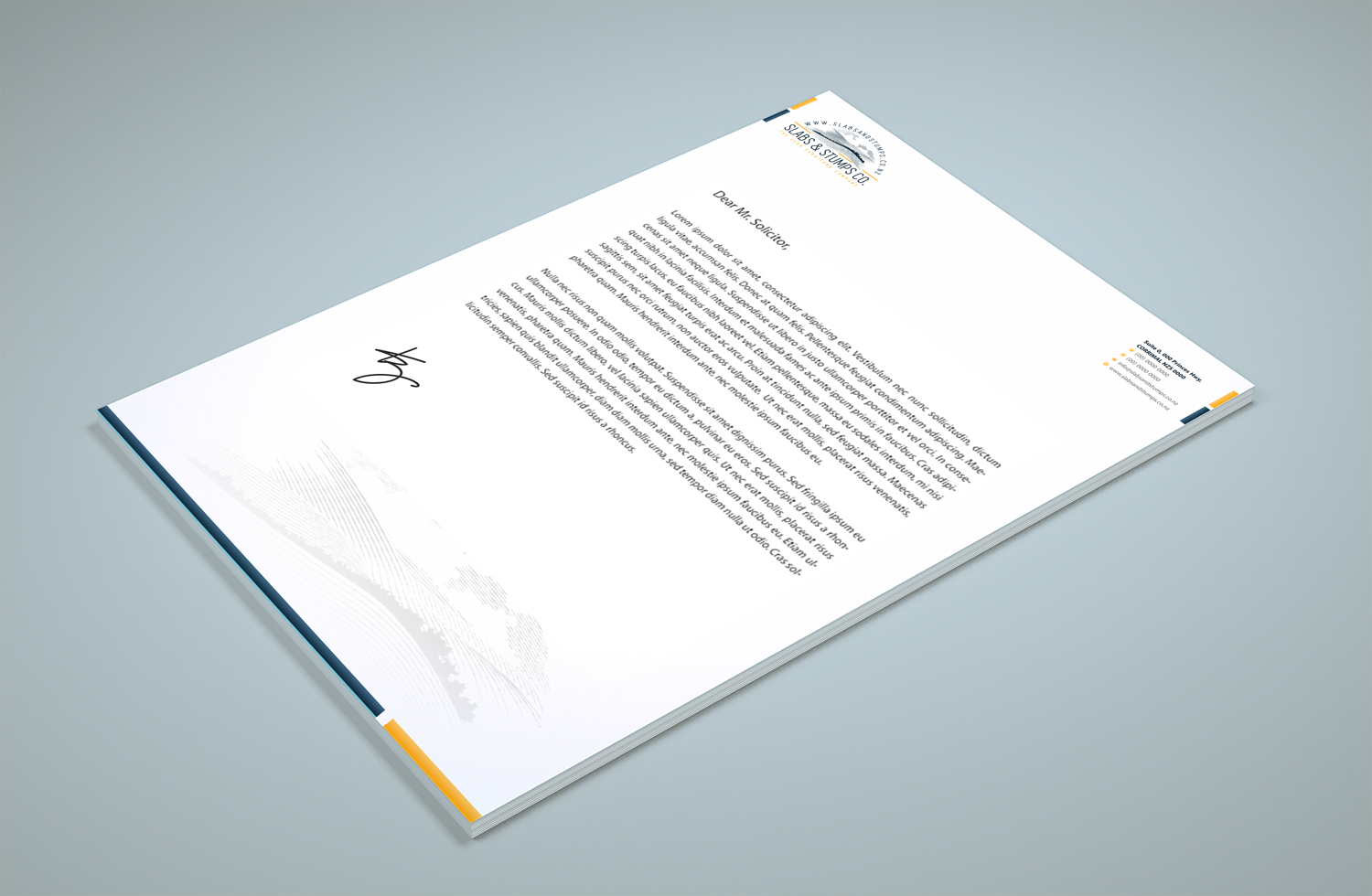 Stationery Design by Petter Goms for this project | Design #16207963