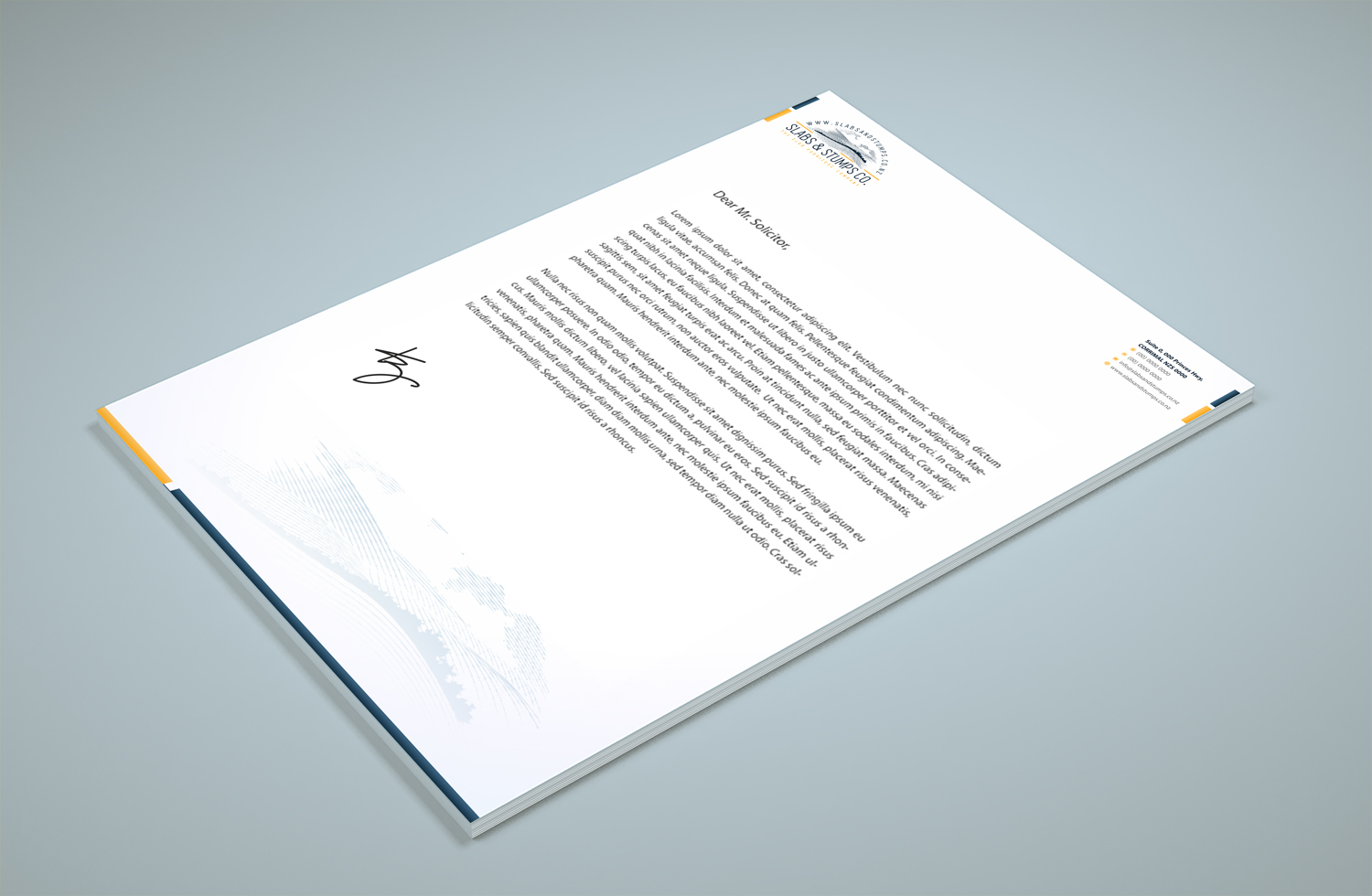 Stationery Design by Petter Goms for this project | Design #16207995