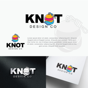 Knot Design Co | Logo Design by Happy Fish Creations