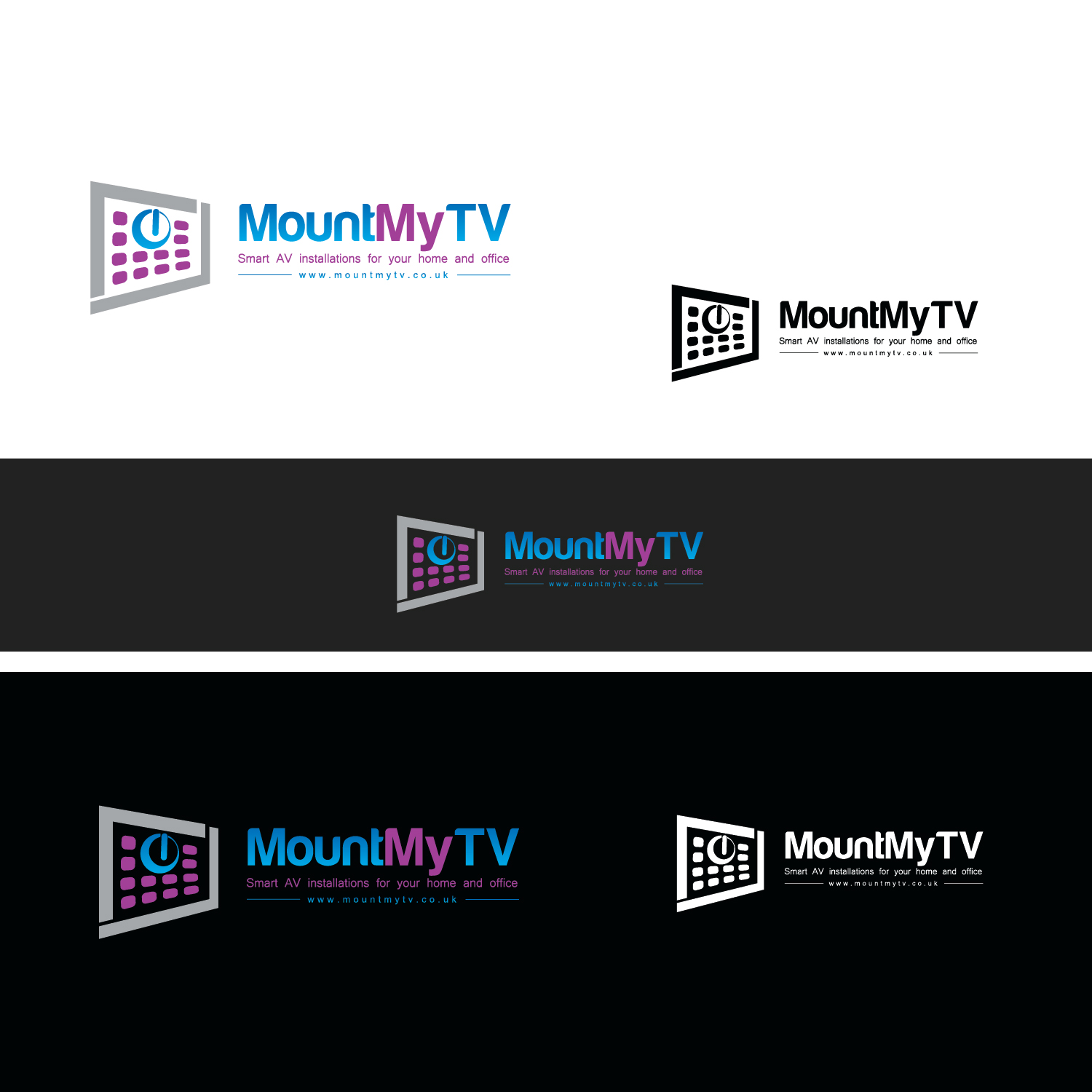 Diseño de Logo por emptyboxgraphics para MK Sound & Vision Ltd | Diseño #16261248