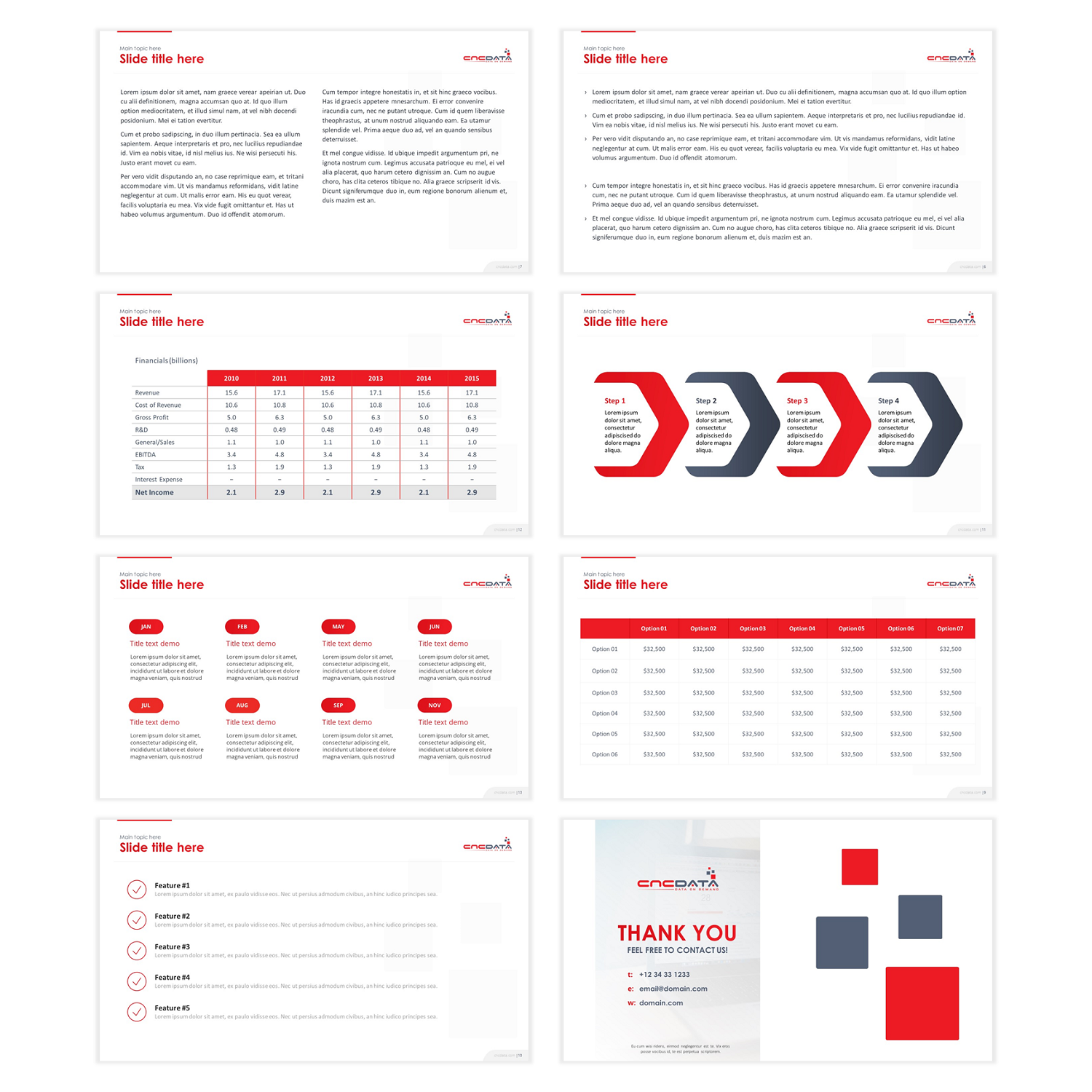PowerPoint Design by Abdelrahman for CNCDATA ASIA PTE LTD | Design #17528599