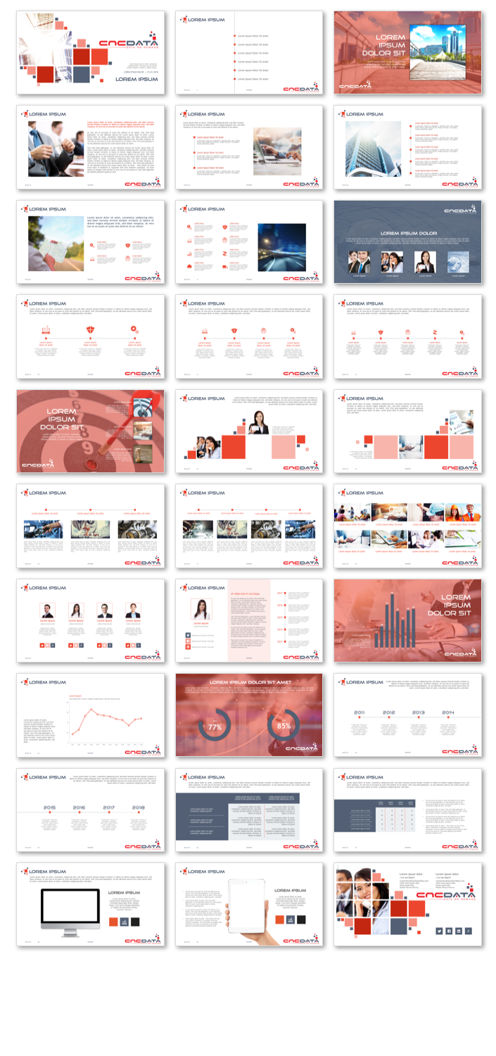 PowerPoint Design by StonyDog Design for CNCDATA ASIA PTE LTD | Design #17828024