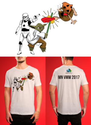 The Last Jedi themed T-Shirt for 2017 VMware customer appreciation event