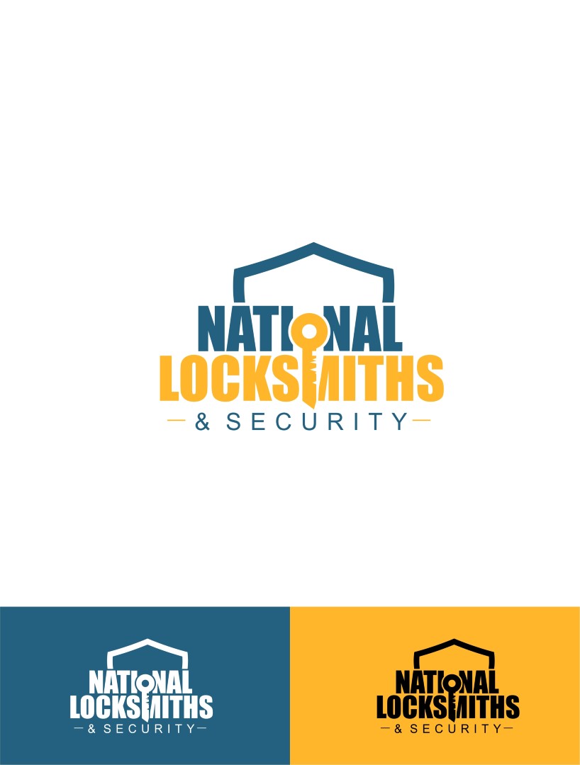 Diseño de Logo por alok bhopatkar para National Locksmiths & Security | Diseño #16207373