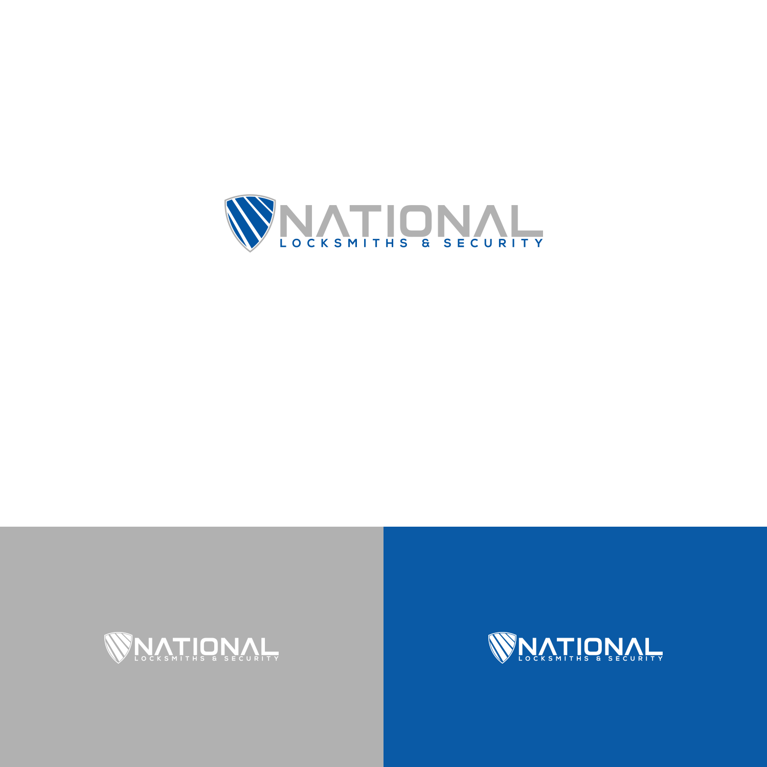 Logo Design by DesignDUO for National Locksmiths & Security | Design #16220629