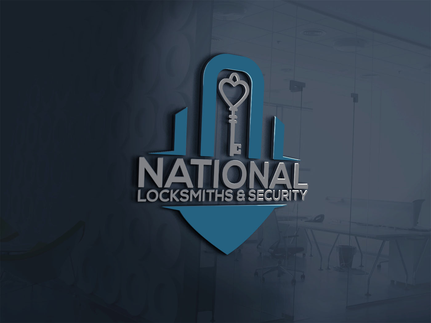 Logo Design by roman reings for National Locksmiths & Security | Design #16216694