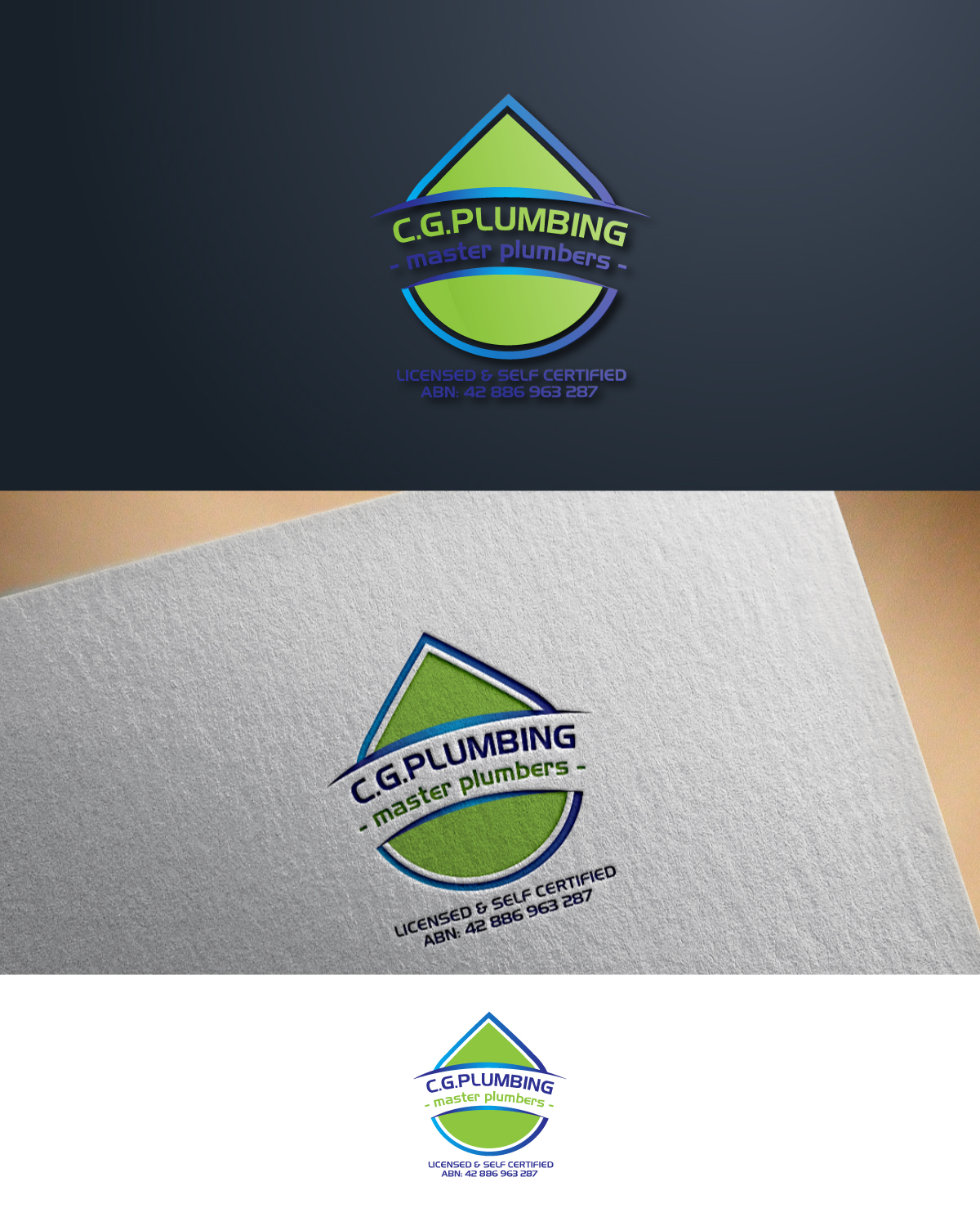 Logo-Design von Anekaa für C.G Plumbing | Design #16208137