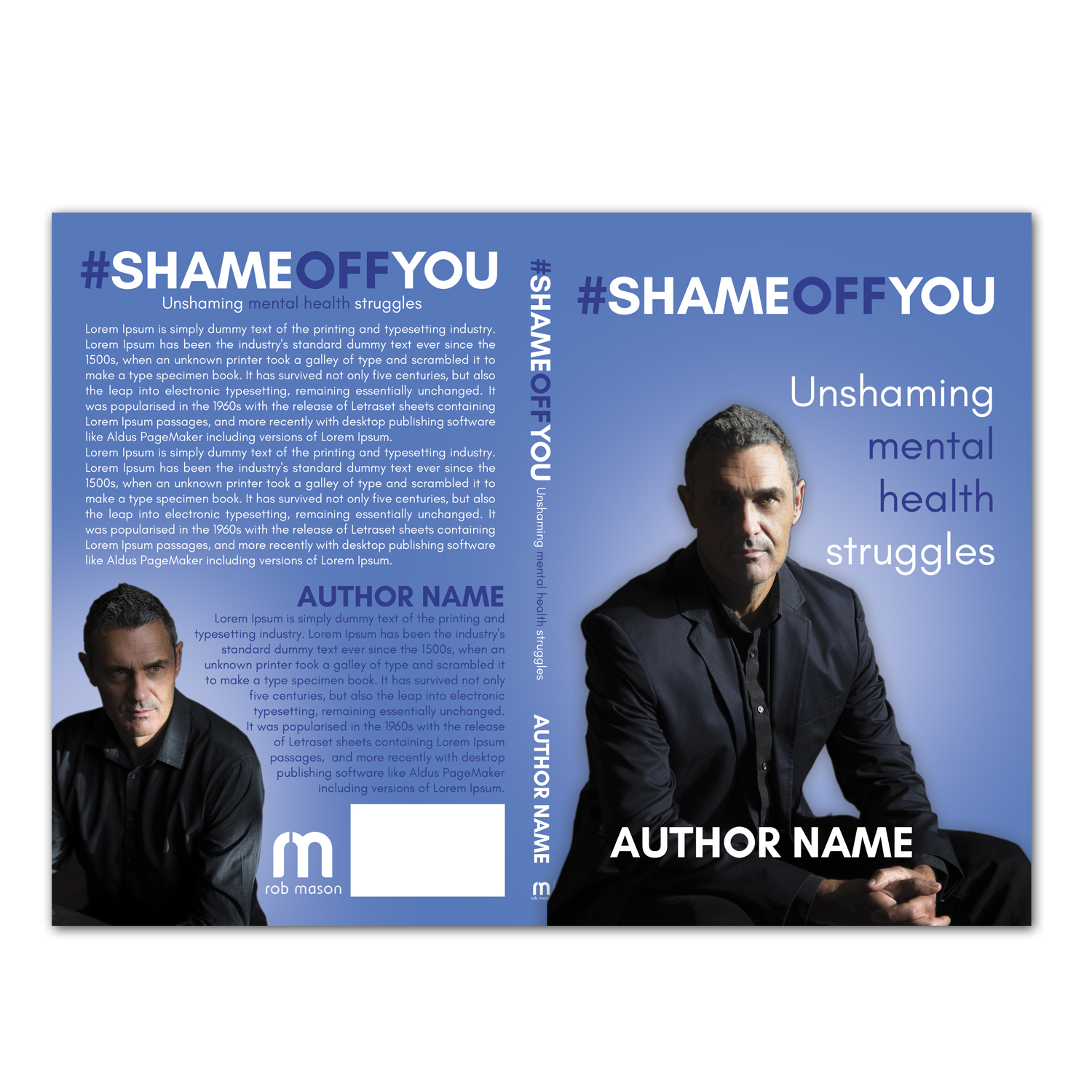 Book Cover Design by by.amber.design for Rob Mason | Design #16445413