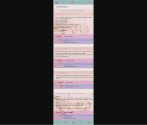 Web Design par miriam 3 pour Loving Hands Pregancy and Baby Massage | Design : #16296481