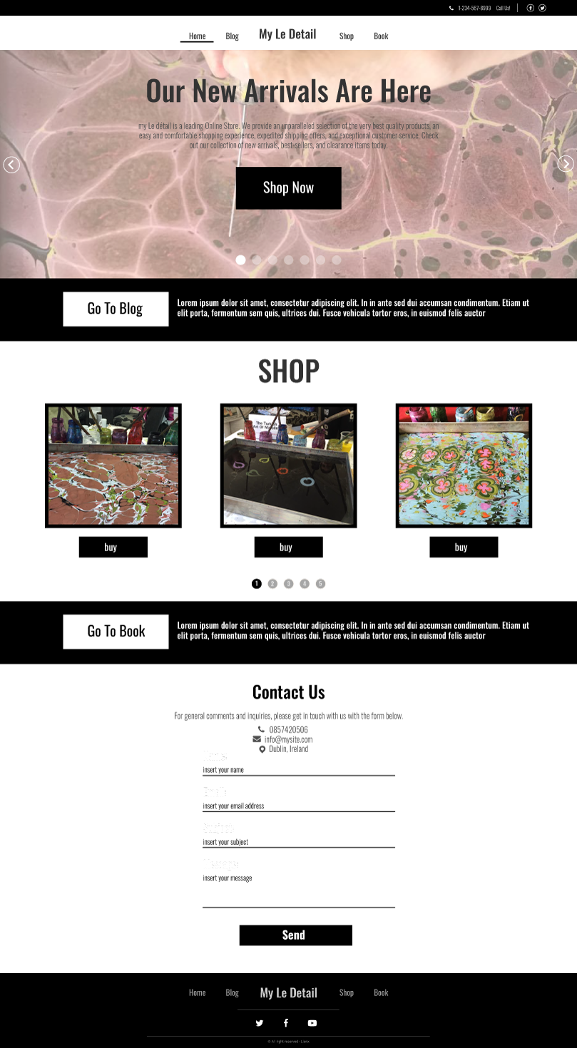 Web Design by lionx for this project | Design #16363386