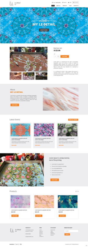 Web Design by pb for this project | Design: #16307880