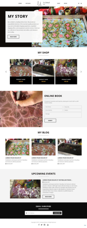 Web Design by pb for this project | Design: #16307890