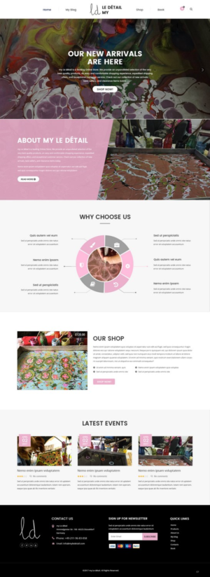 Web Design by pb for this project | Design: #16307893