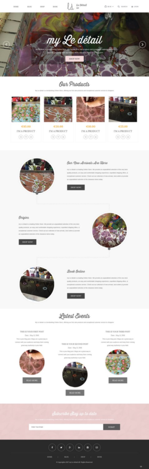 Web Design by pb for this project | Design: #16307894