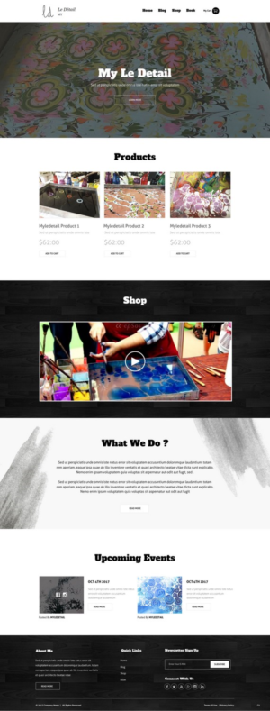 Web Design by pb for this project | Design: #16321426