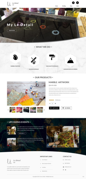 Web Design by pb for this project | Design: #16321427