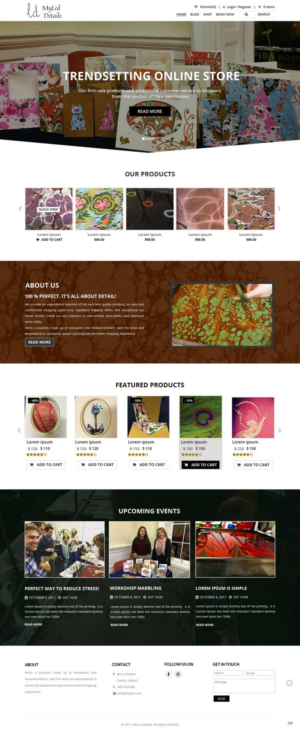 Web Design by pb for this project | Design: #16321428
