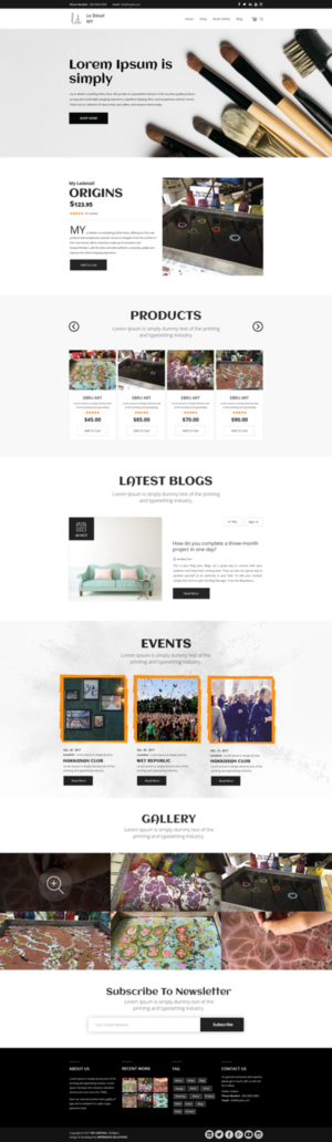 Web Design by Black Stallions Impressive Solutions for this project | Design #16338338