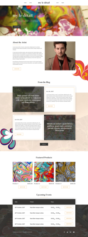 Web Design by Da Miracle for this project | Design #16359606