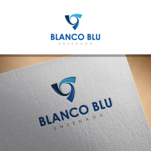 Blanco Blu (top)  Ensenada (bottom) | Logo Design by sushsharma99