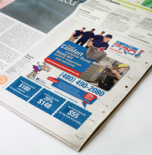 Advertisement Design by Impressive Solutions for TemperaturePro | Design: #16216765