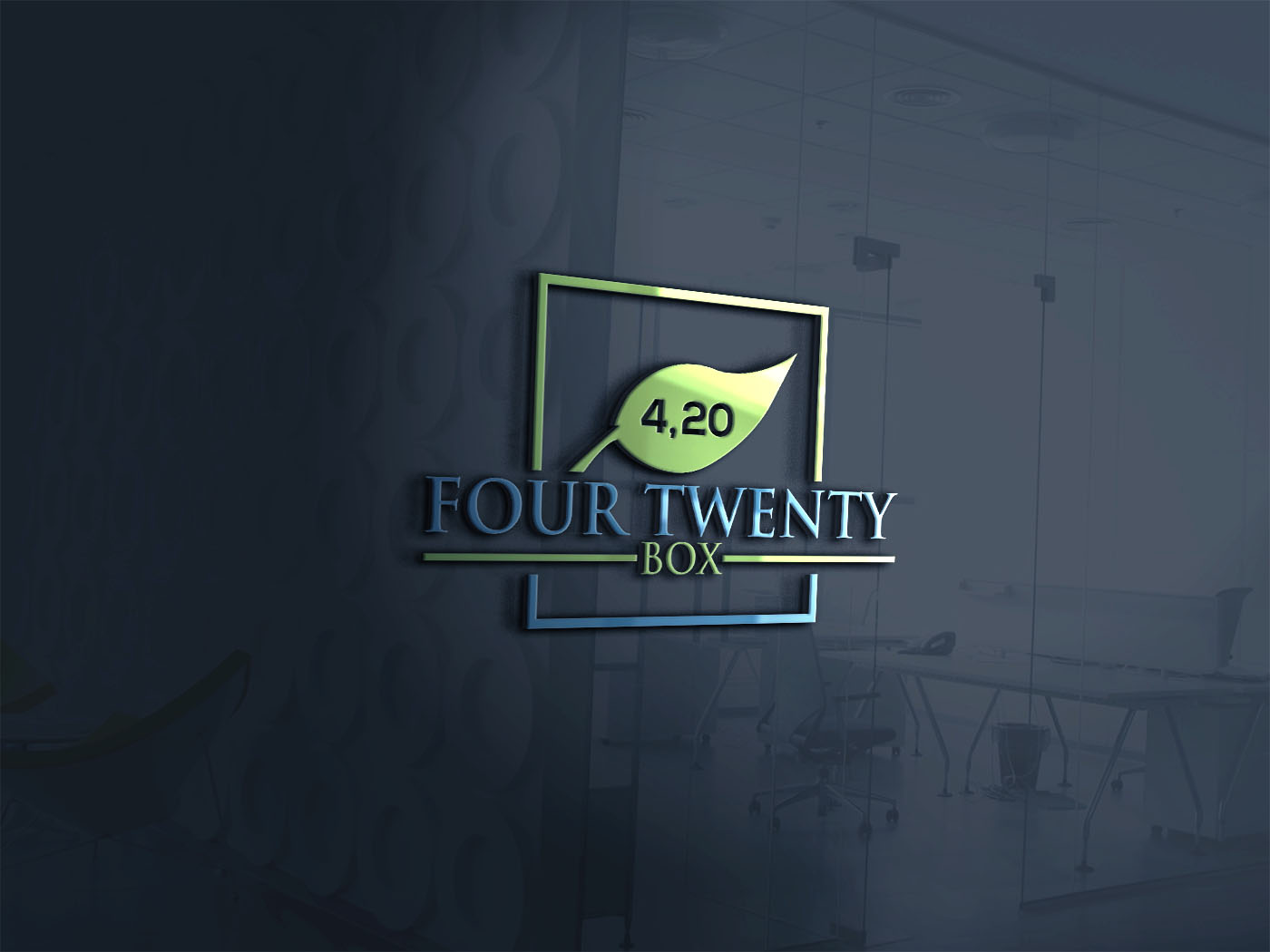 Logo Design by Sherpa design for Four Twenty Box | Design #16226137