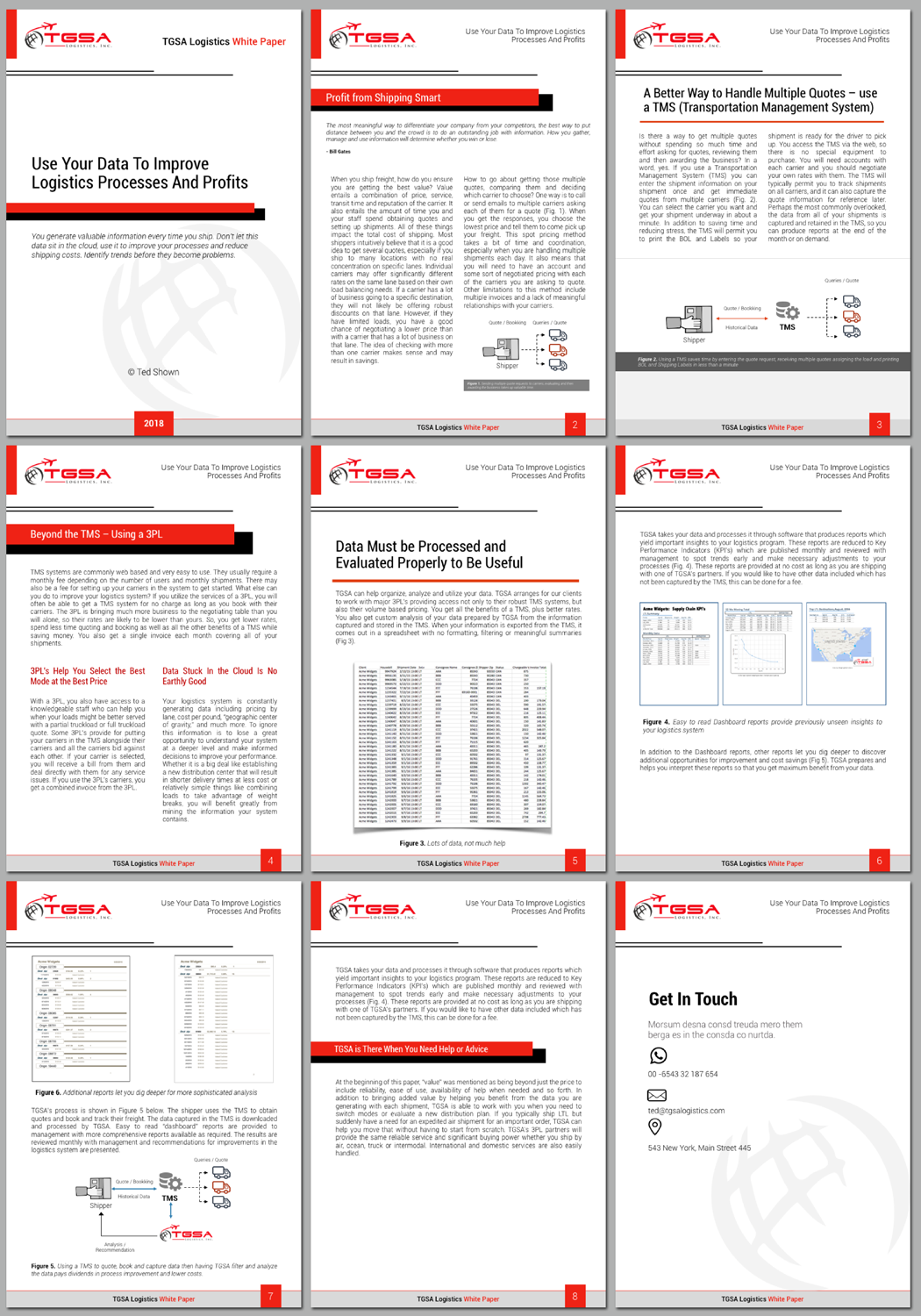 PowerPoint Design by agdesign for TGSA Logistics | Design #16438402